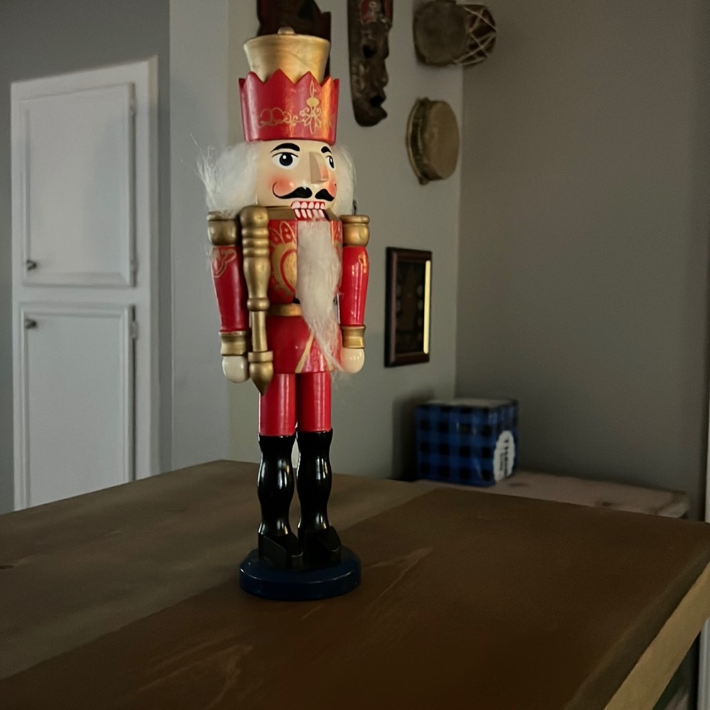 Vintage nutcracker, wooden